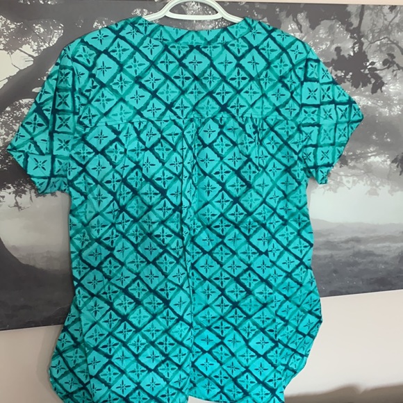 Health Pro Aqua scrub top NWT large - Picture 8 of 10